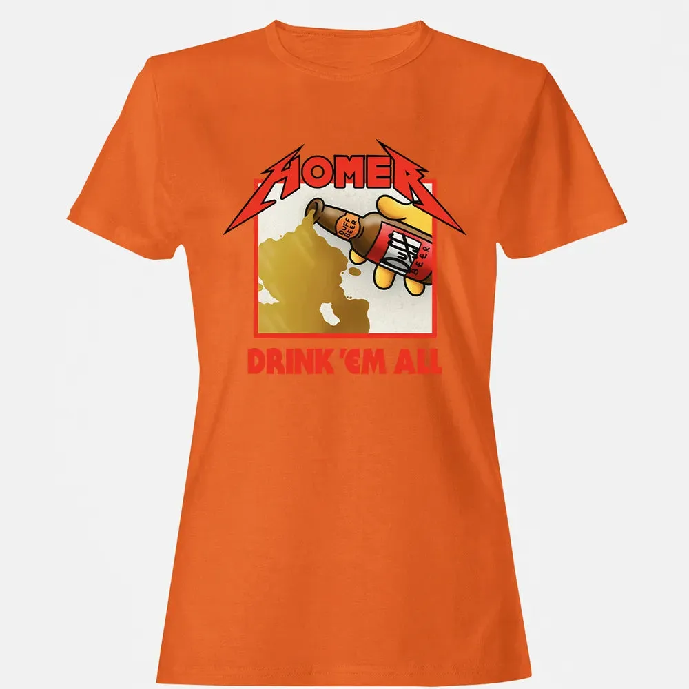 Drink 'Em All Women's T-shirt - 11