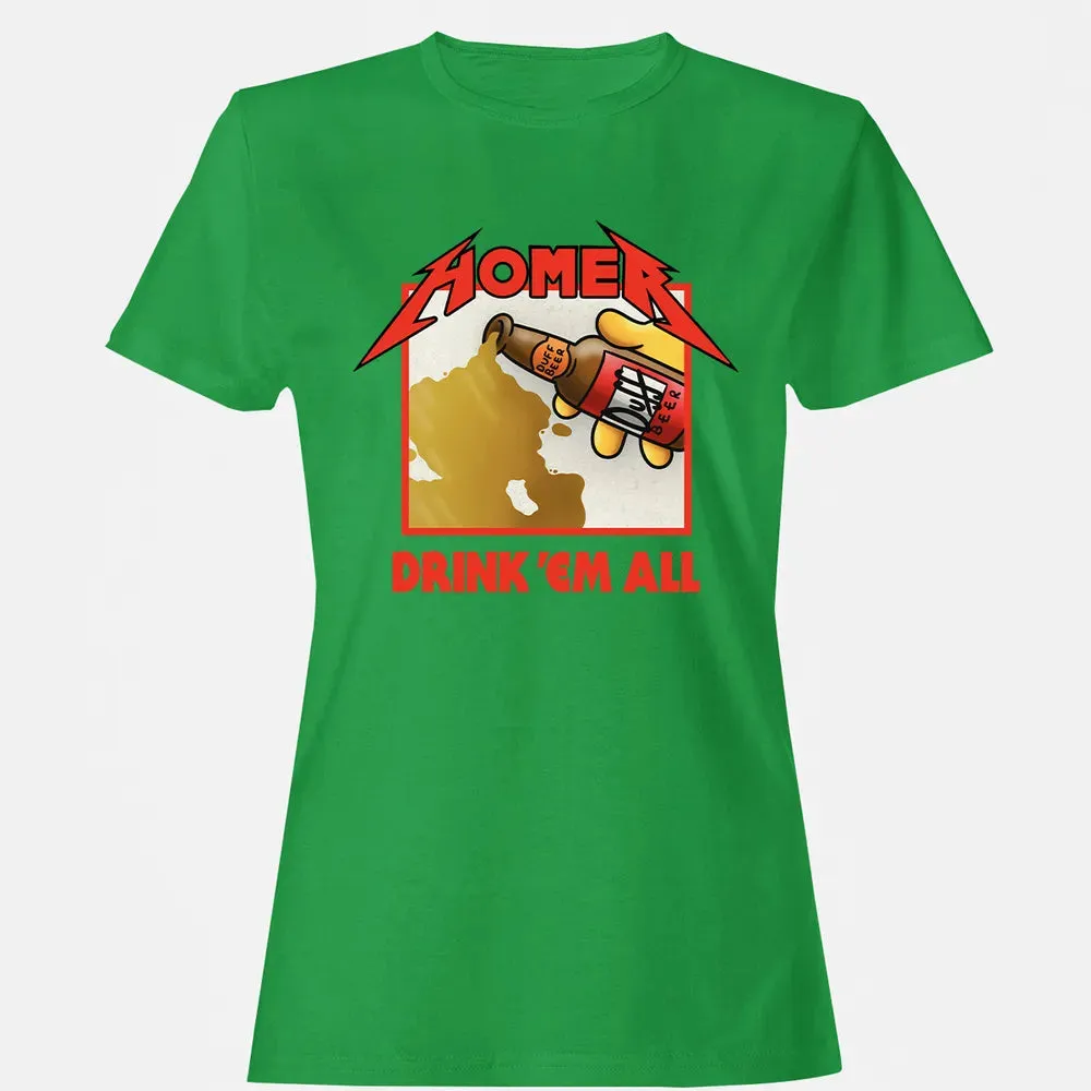Drink 'Em All Women's T-shirt - 7