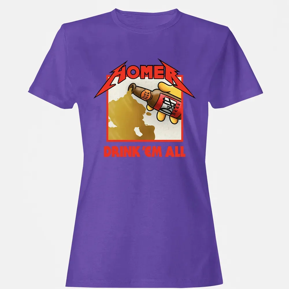 Drink 'Em All Women's T-shirt - 12