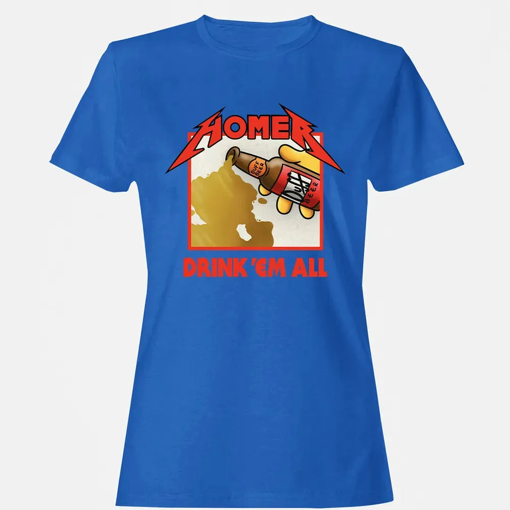 Drink 'Em All Women's T-shirt - 14