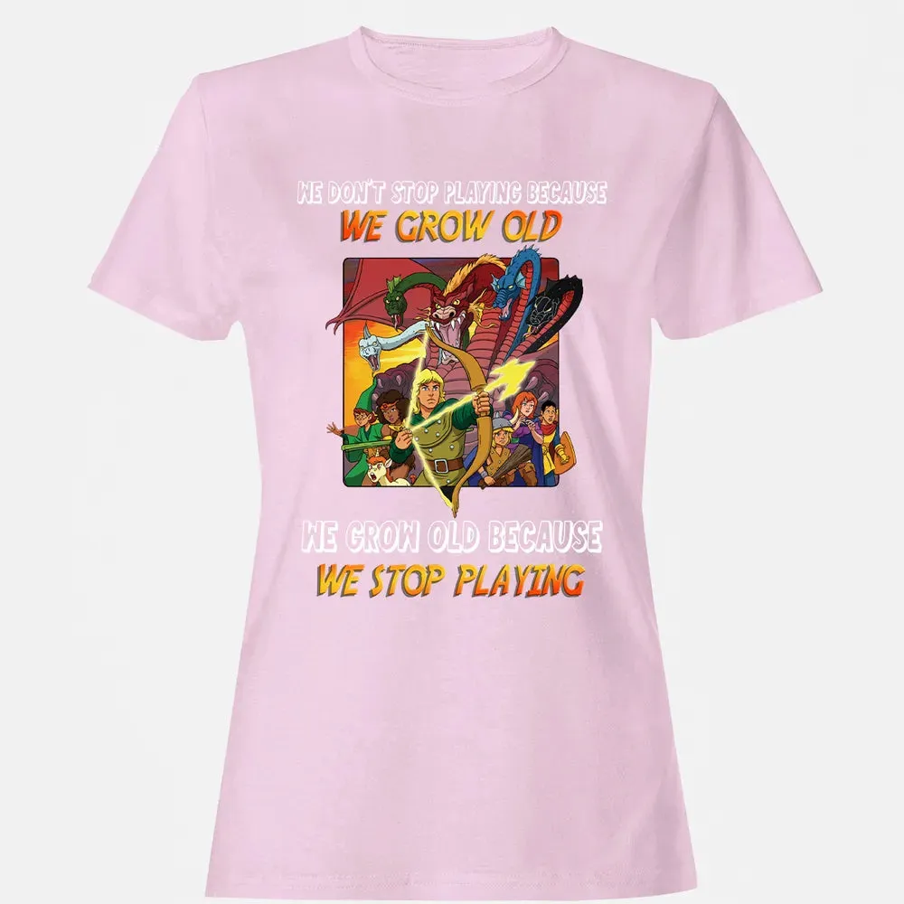 We Grow Old Because We Stop Playing Women's T-shirt - 9