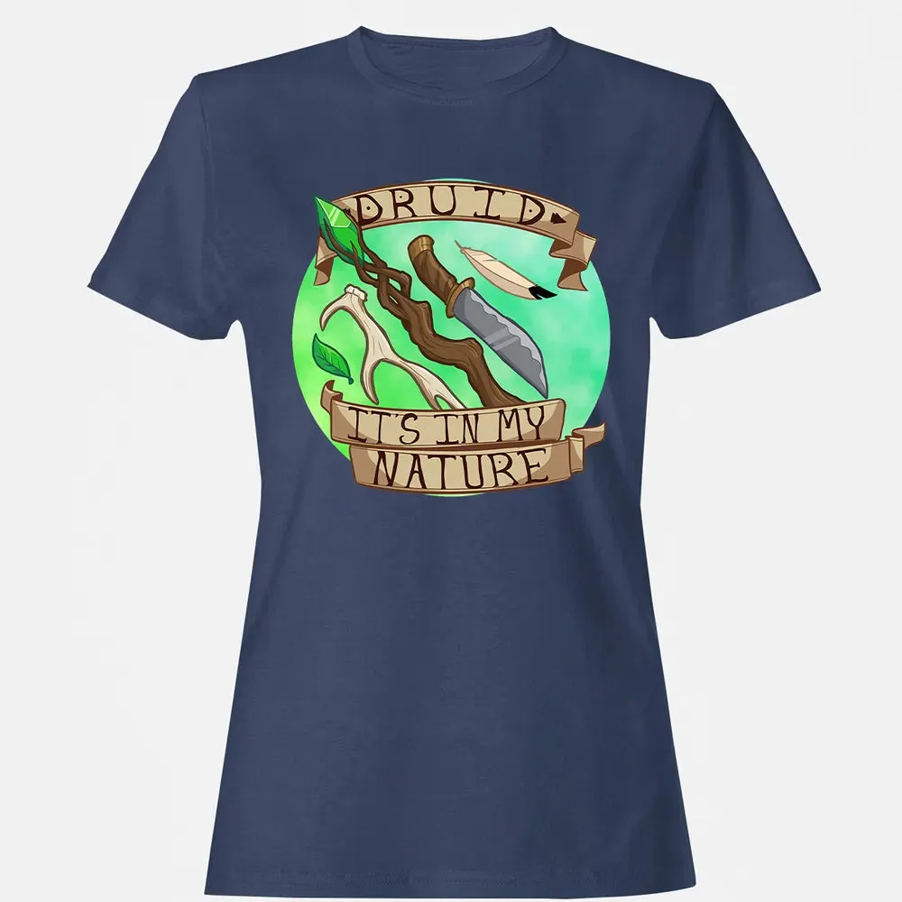 Druid   Its In My Nature Women's T-shirt - 10