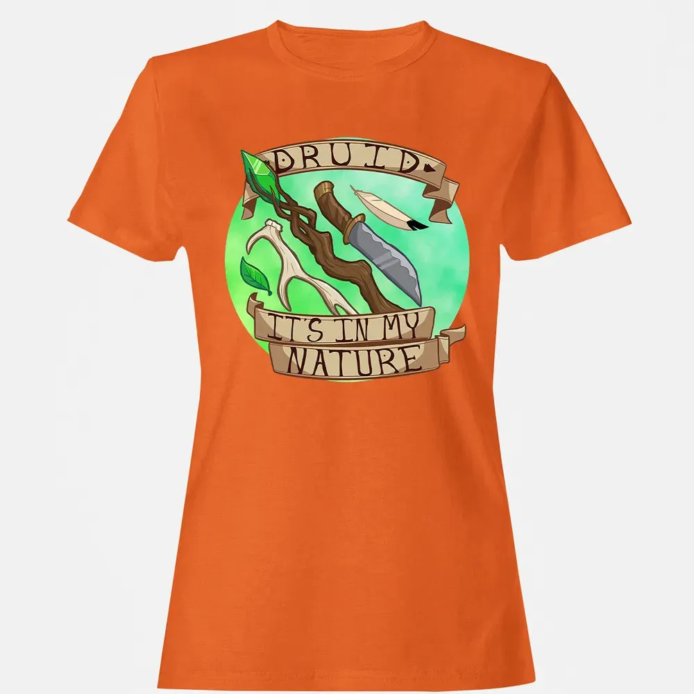 Druid   Its In My Nature Women's T-shirt - 11