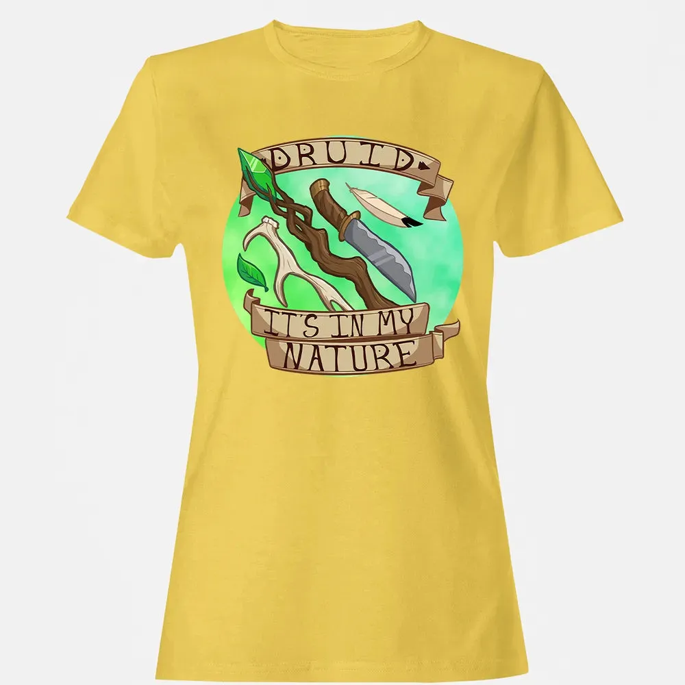 Druid   Its In My Nature Women's T-shirt - 4