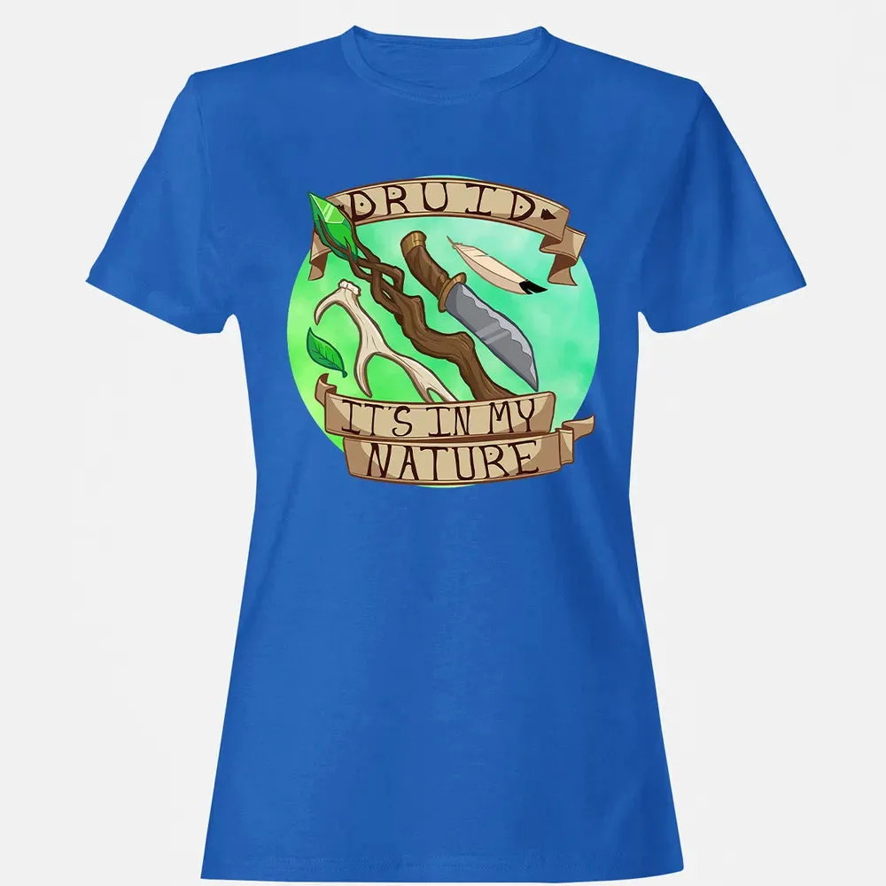 Druid   Its In My Nature Women's T-shirt - 14