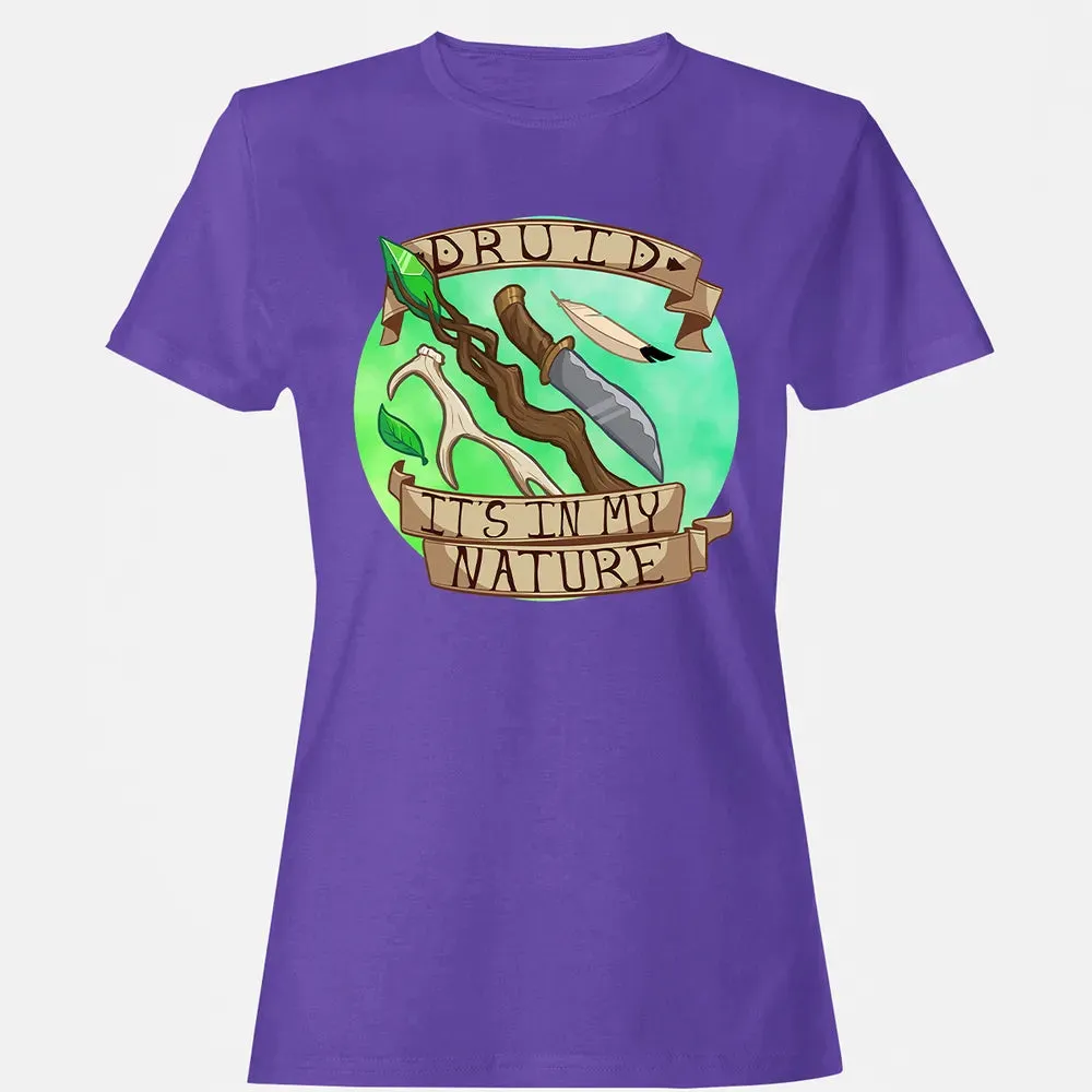 Druid   Its In My Nature Women's T-shirt - 12
