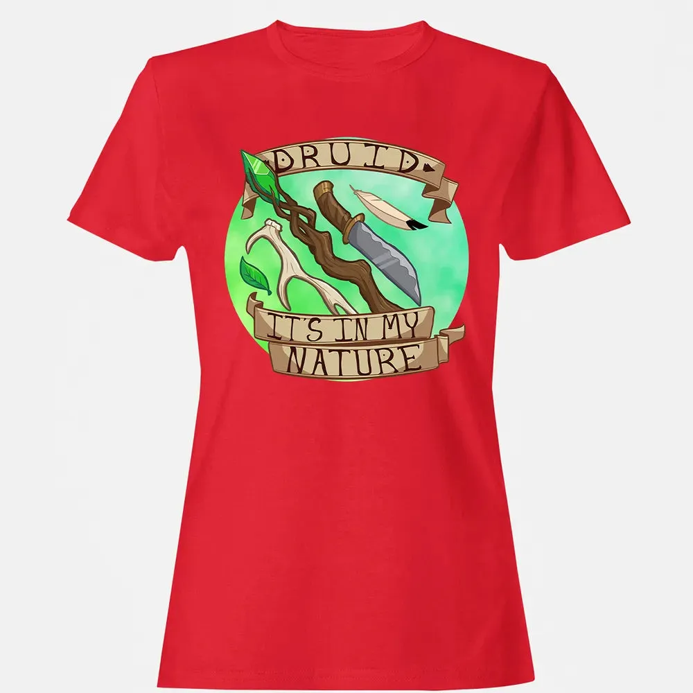 Druid   Its In My Nature Women's T-shirt - 13