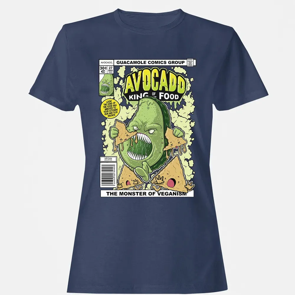 AVOCADO KING OF THE FOOD Women's T-shirt - 10