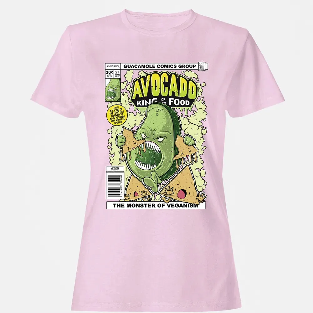 AVOCADO KING OF THE FOOD Women's T-shirt - 9