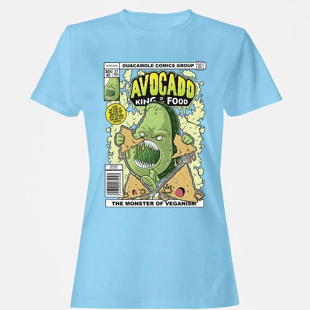 AVOCADO KING OF THE FOOD Women's T-shirt - 8