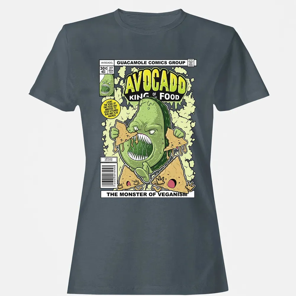 AVOCADO KING OF THE FOOD Women's T-shirt - 3