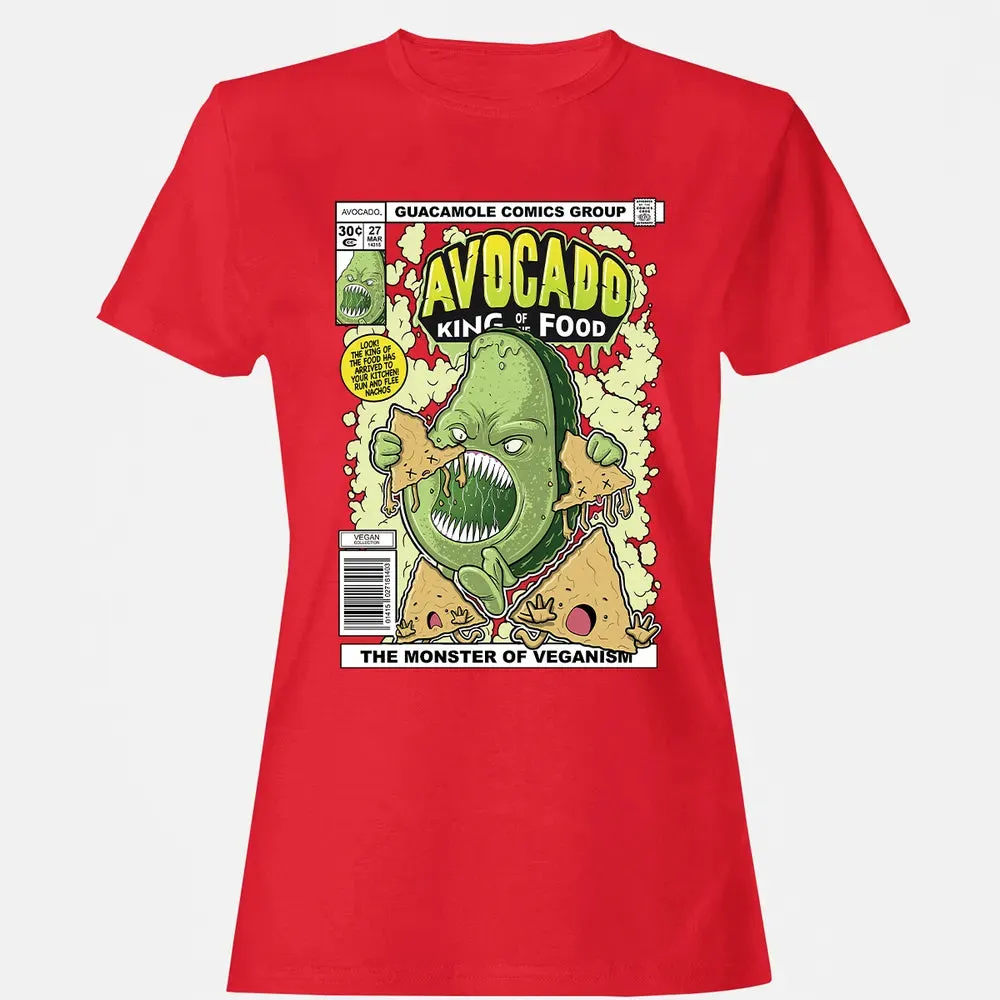 AVOCADO KING OF THE FOOD Women's T-shirt - 13