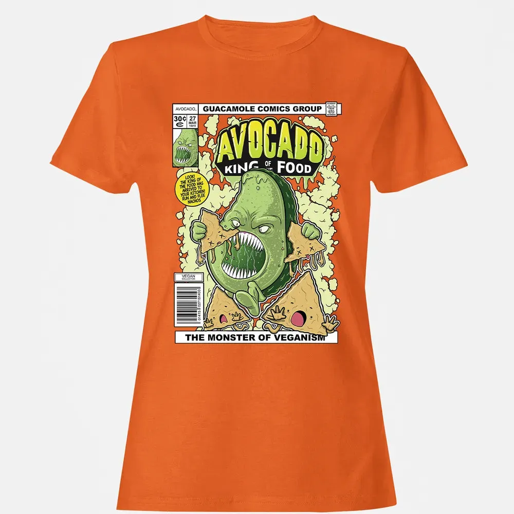 AVOCADO KING OF THE FOOD Women's T-shirt - 11
