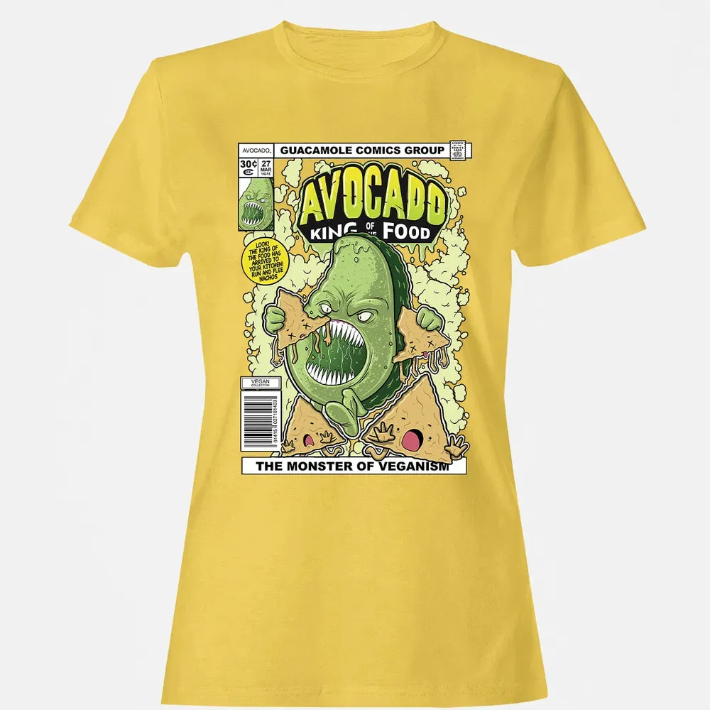 AVOCADO KING OF THE FOOD Women's T-shirt - 4