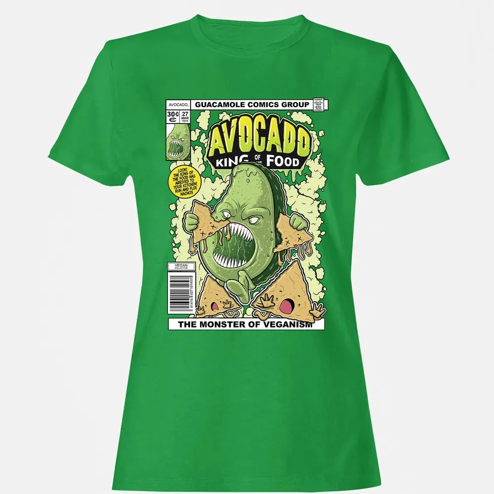AVOCADO KING OF THE FOOD Women's T-shirt - 7