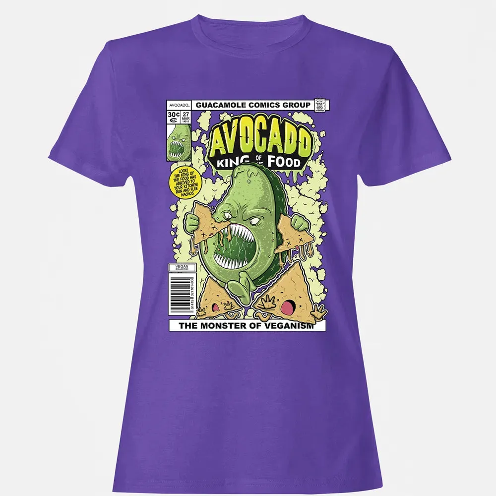AVOCADO KING OF THE FOOD Women's T-shirt - 12