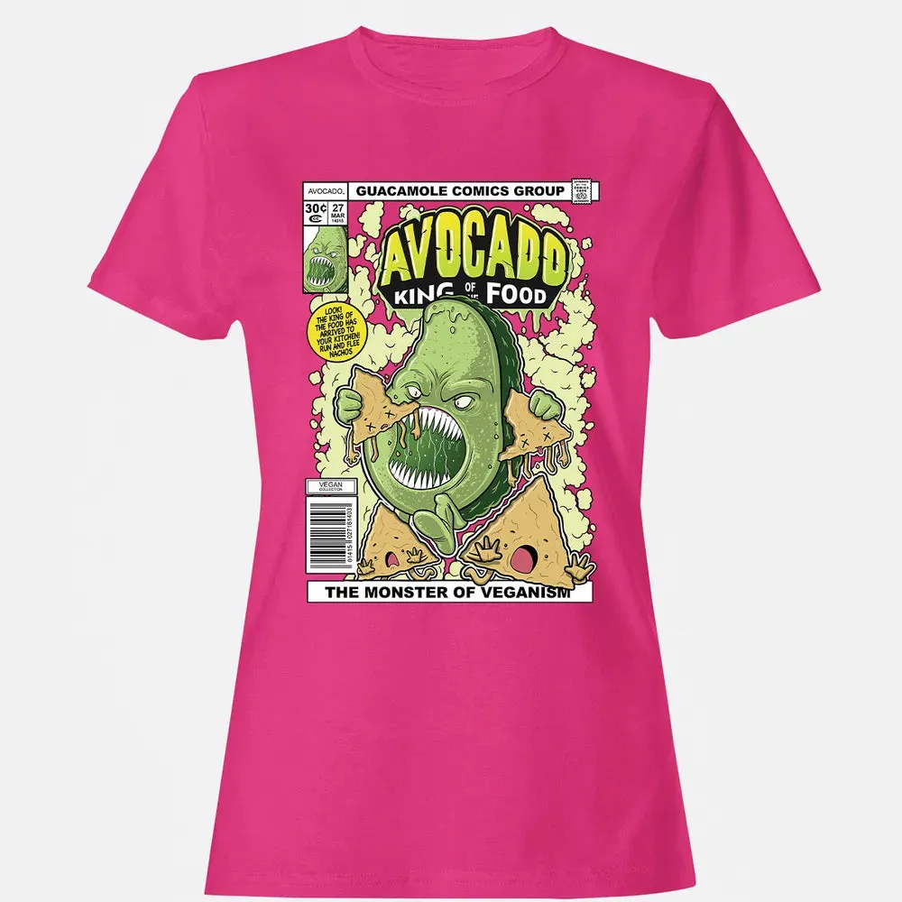 AVOCADO KING OF THE FOOD Women's T-shirt - 6