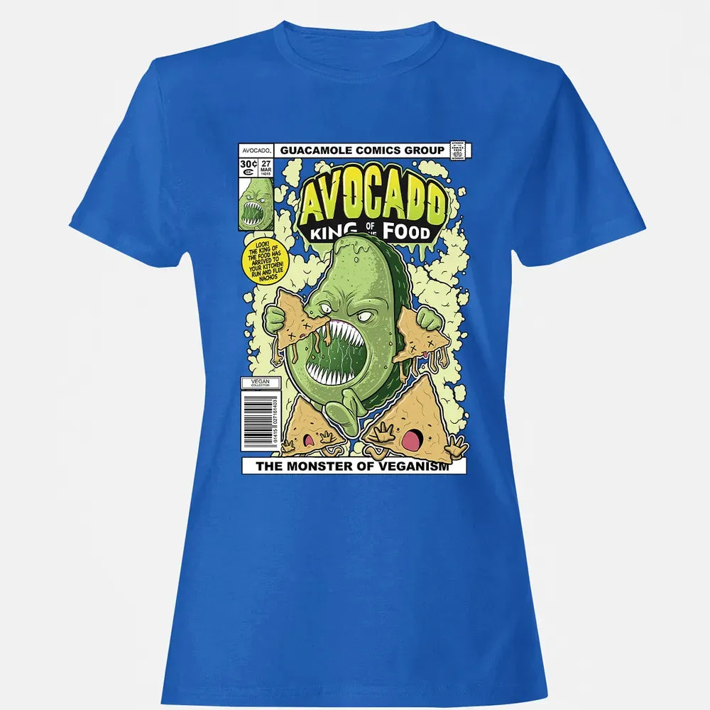 AVOCADO KING OF THE FOOD Women's T-shirt - 14