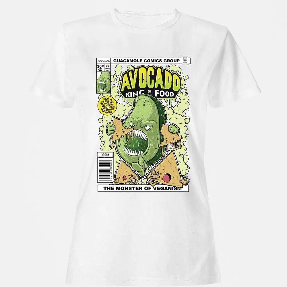 AVOCADO KING OF THE FOOD Women's T-shirt - 16