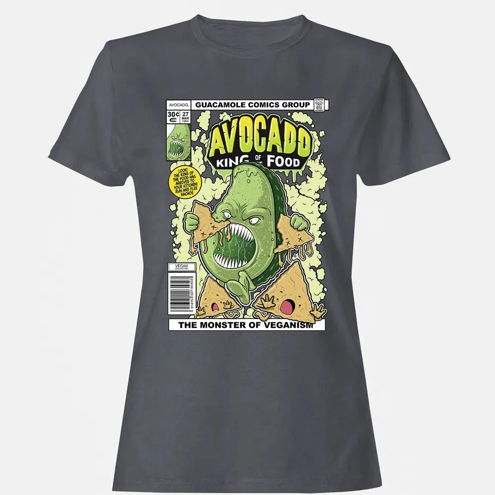 AVOCADO KING OF THE FOOD Women's T-shirt - 5