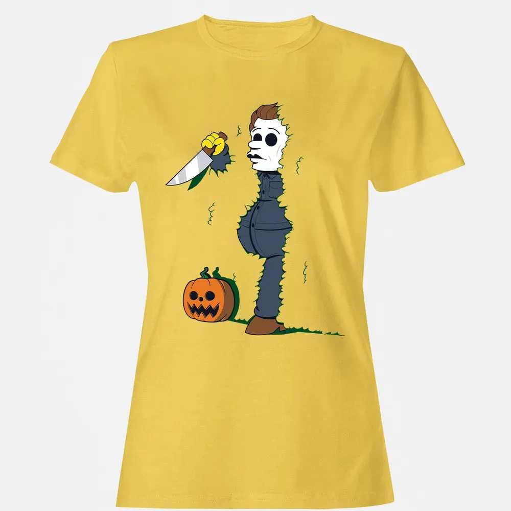 Mike in the bushes Women's T-shirt - 4