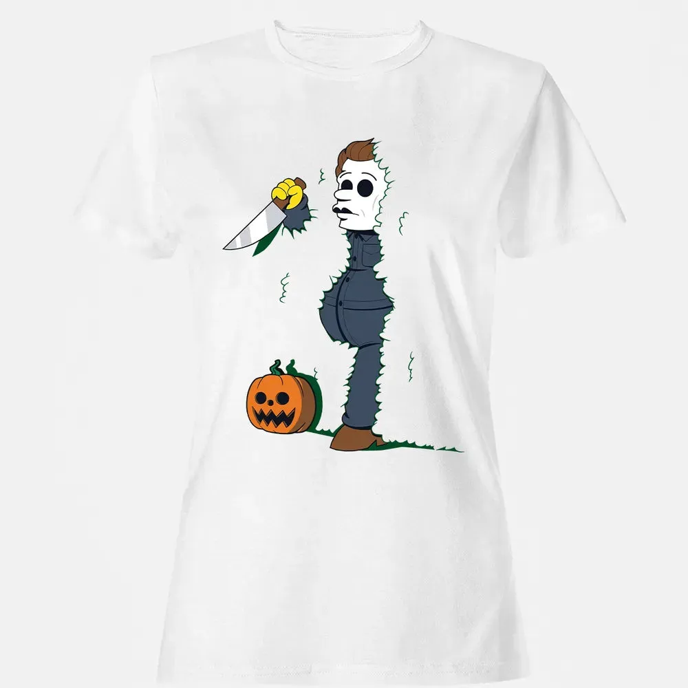 Mike in the bushes Women's T-shirt - 16
