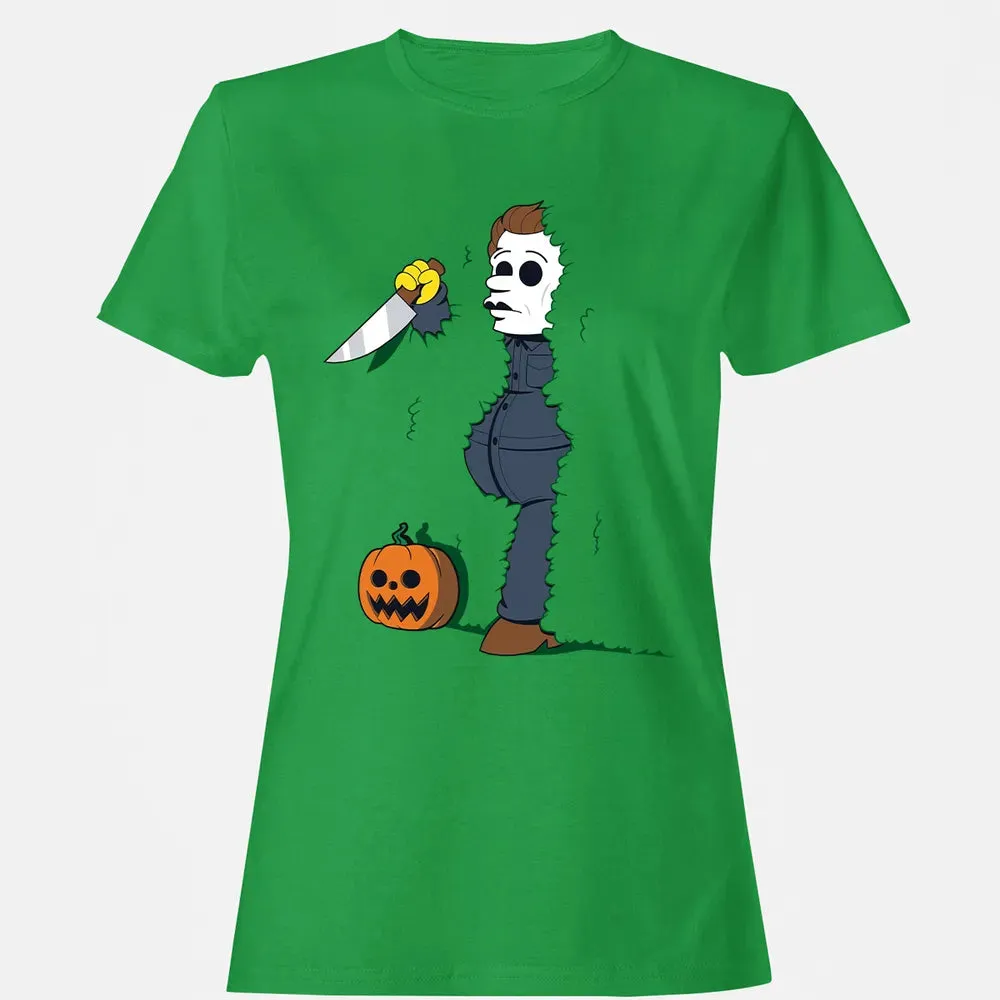 Mike in the bushes Women's T-shirt - 7
