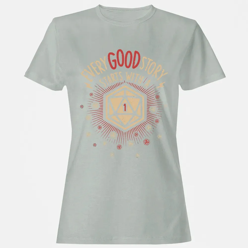 Good Story Starts With A 1 Women's T-shirt - 2