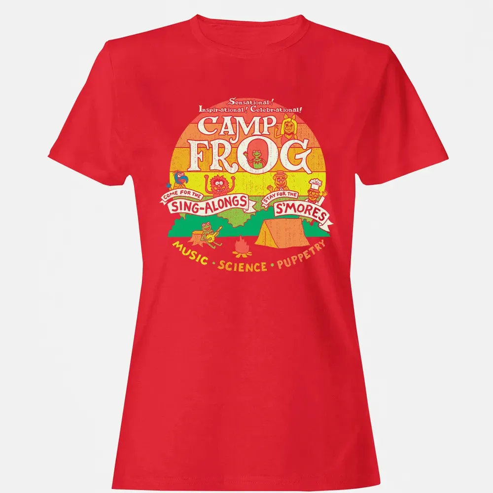 Camp Frog Sing Along Women's T-shirt - 13