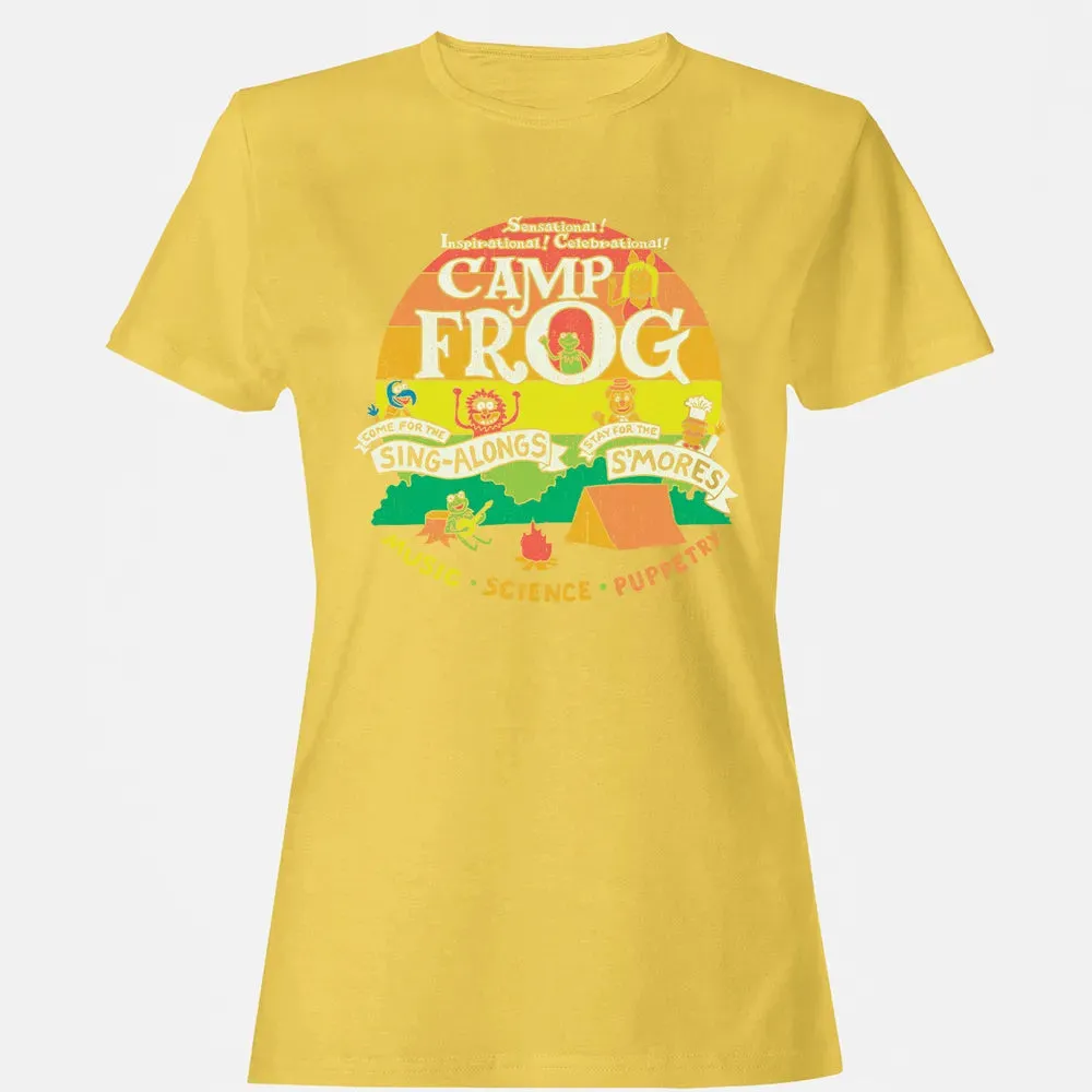 Camp Frog Sing Along Women's T-shirt - 4