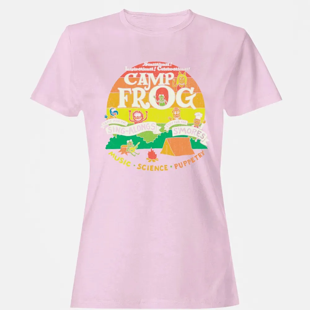 Camp Frog Sing Along Women's T-shirt - 9