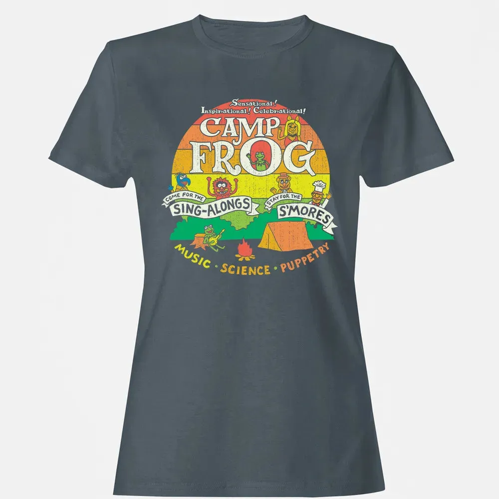 Camp Frog Sing Along Women's T-shirt - 3
