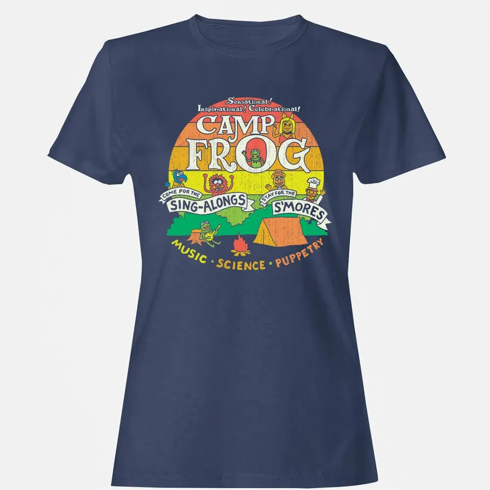 Camp Frog Sing Along Women's T-shirt - 10