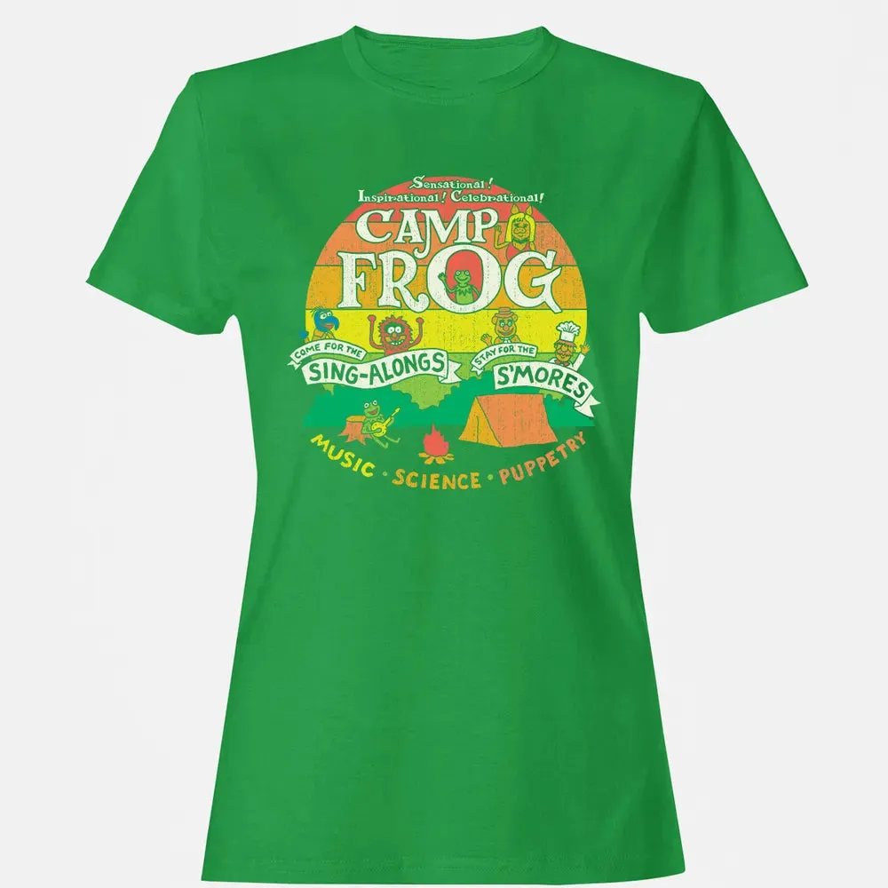 Camp Frog Sing Along Women's T-shirt - 7