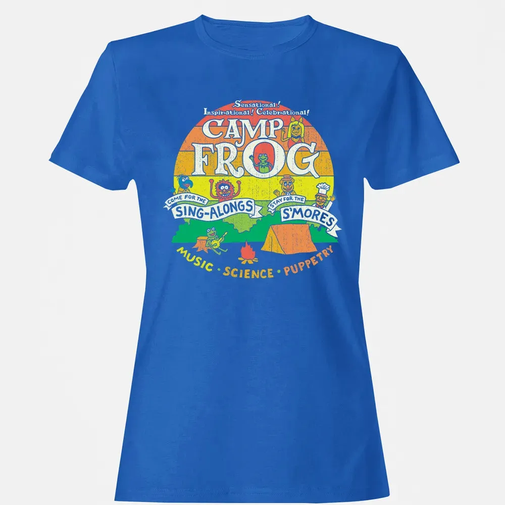 Camp Frog Sing Along Women's T-shirt - 14