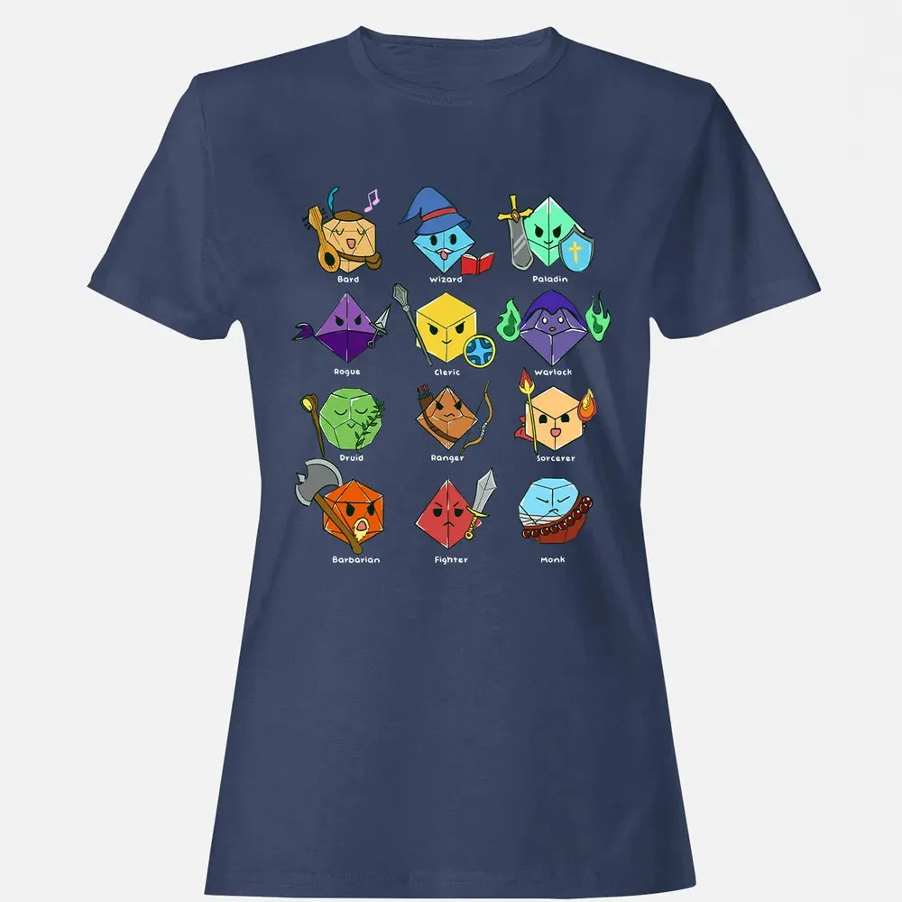 Kawaii Classes Dice Women's T-shirt - 10