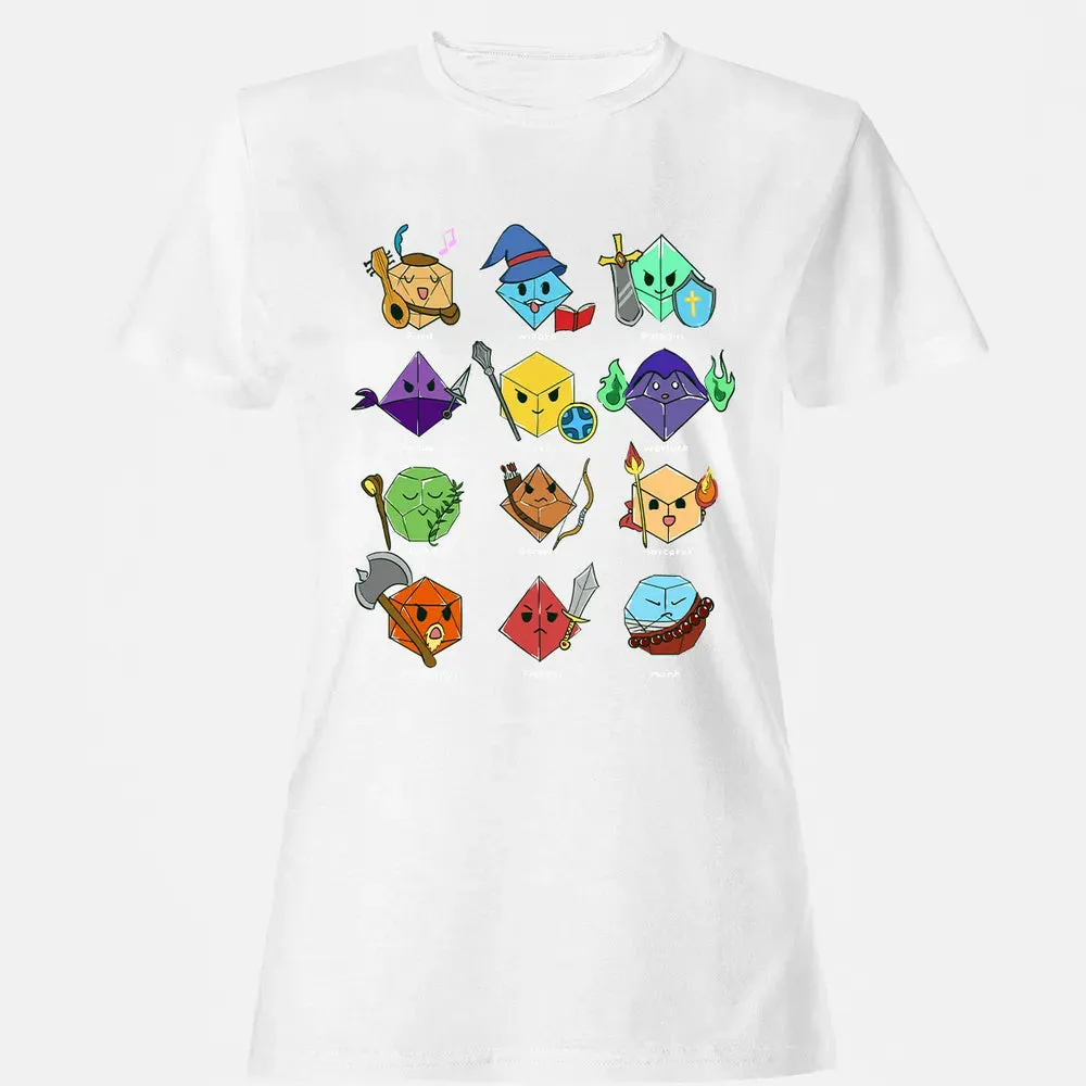Kawaii Classes Dice Women's T-shirt - 16