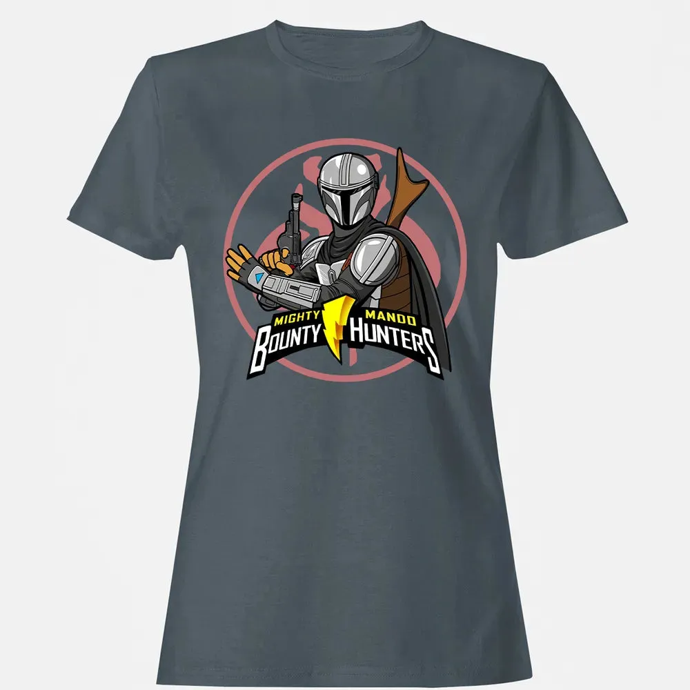 Mighty Mando Bounty Hunters Women's T-shirt - 3