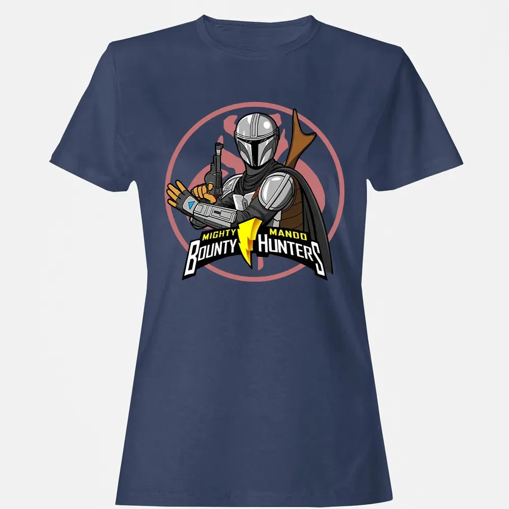 Mighty Mando Bounty Hunters Women's T-shirt - 10