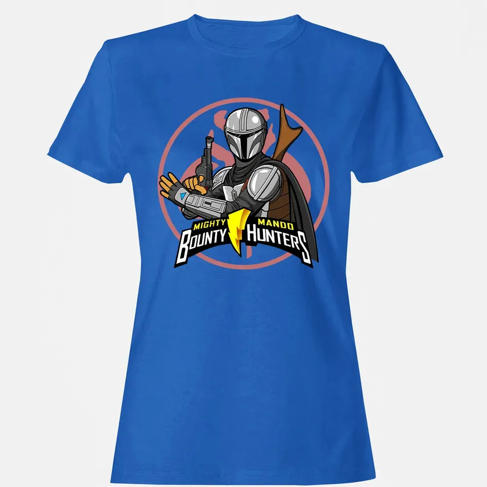 Mighty Mando Bounty Hunters Women's T-shirt - 14