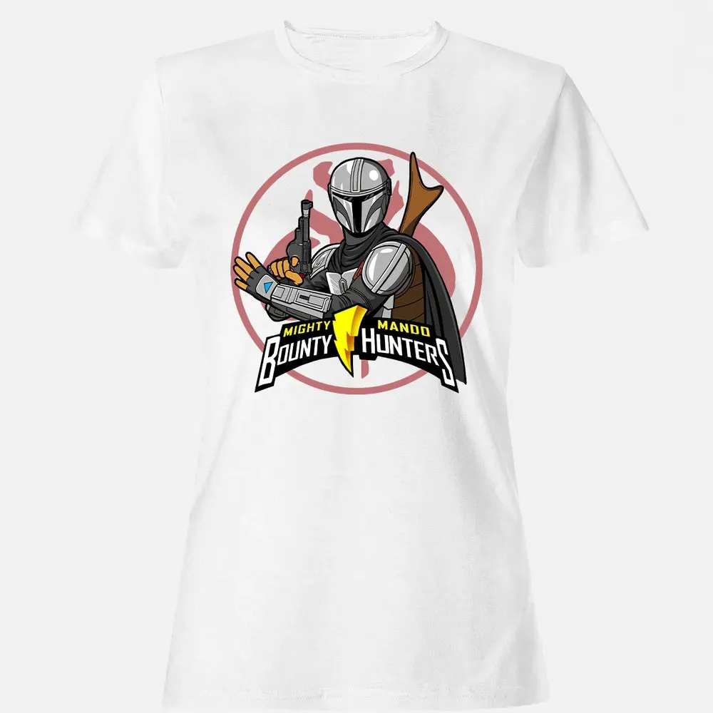 Mighty Mando Bounty Hunters Women's T-shirt - 16