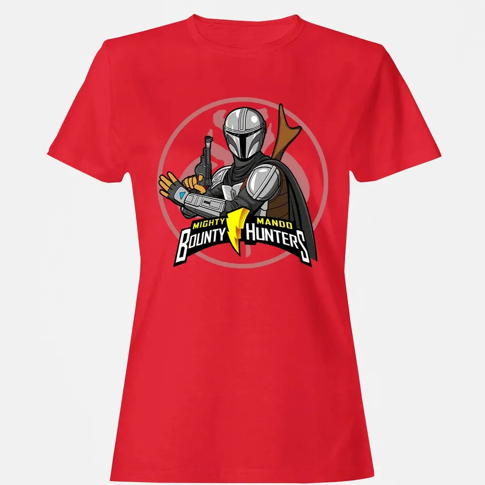 Mighty Mando Bounty Hunters Women's T-shirt - 13