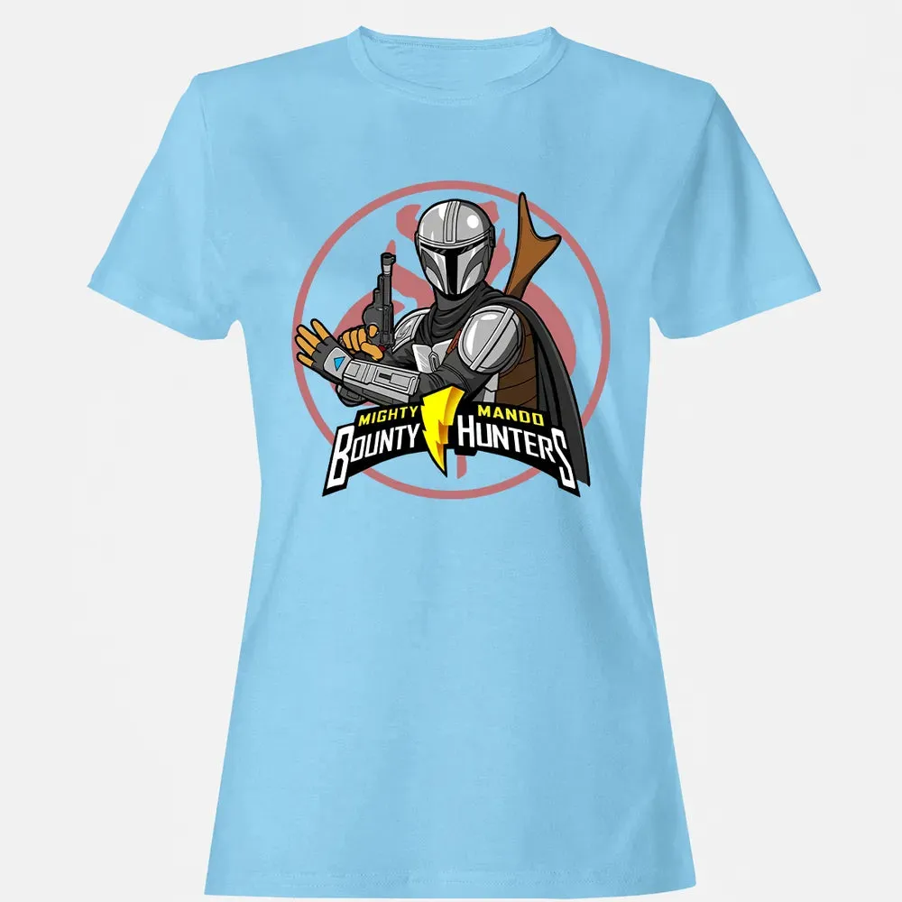 Mighty Mando Bounty Hunters Women's T-shirt - 8