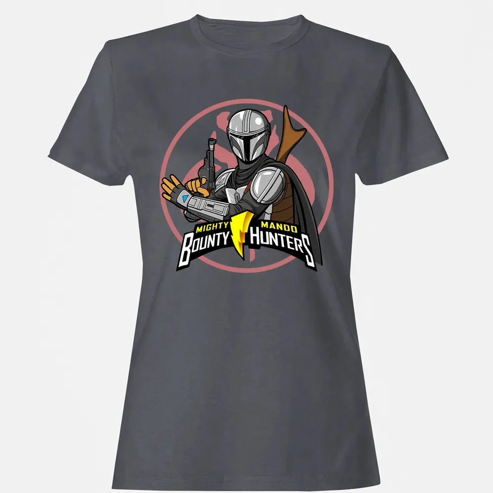 Mighty Mando Bounty Hunters Women's T-shirt - 5