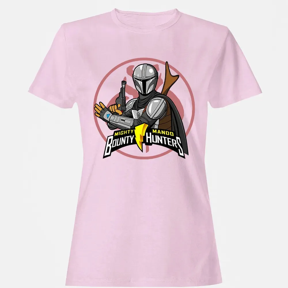 Mighty Mando Bounty Hunters Women's T-shirt - 9