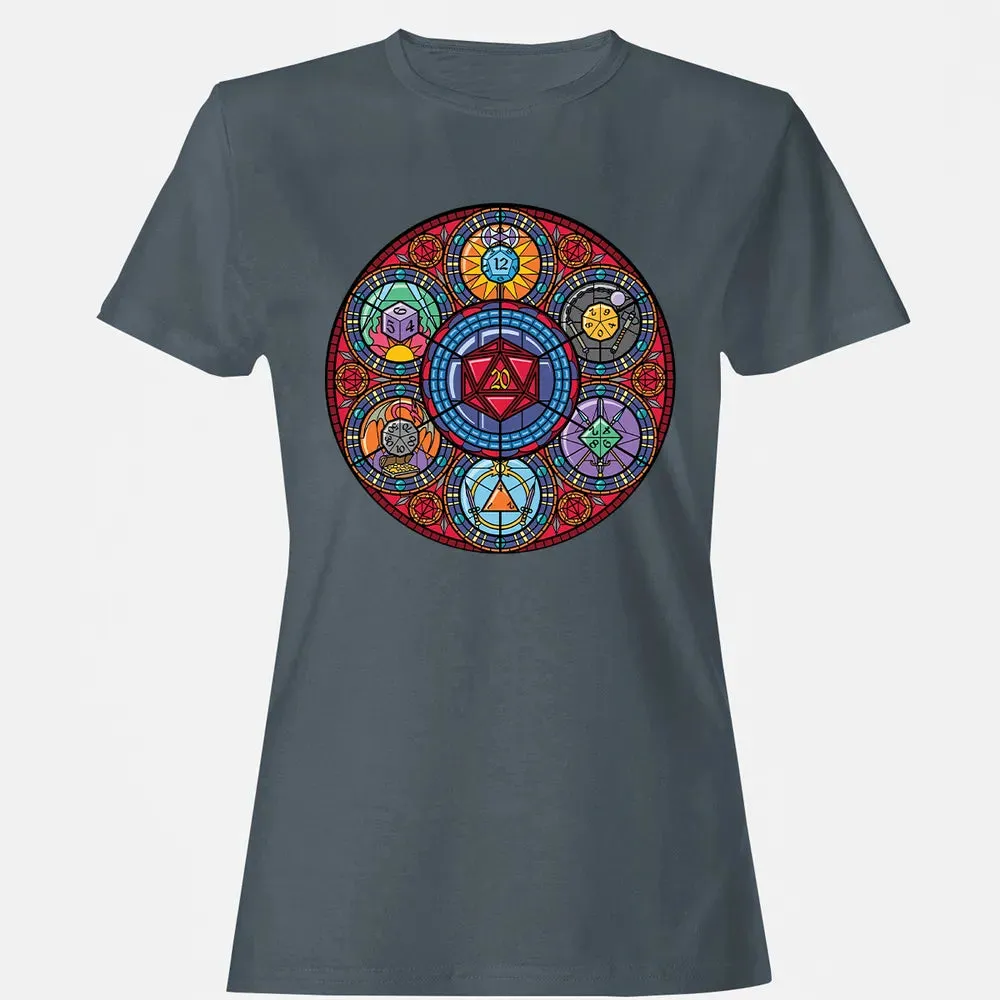 Dices Stained Glass Women's T-shirt - 3