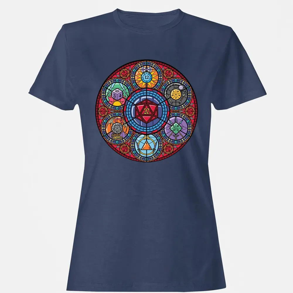 Dices Stained Glass Women's T-shirt - 10