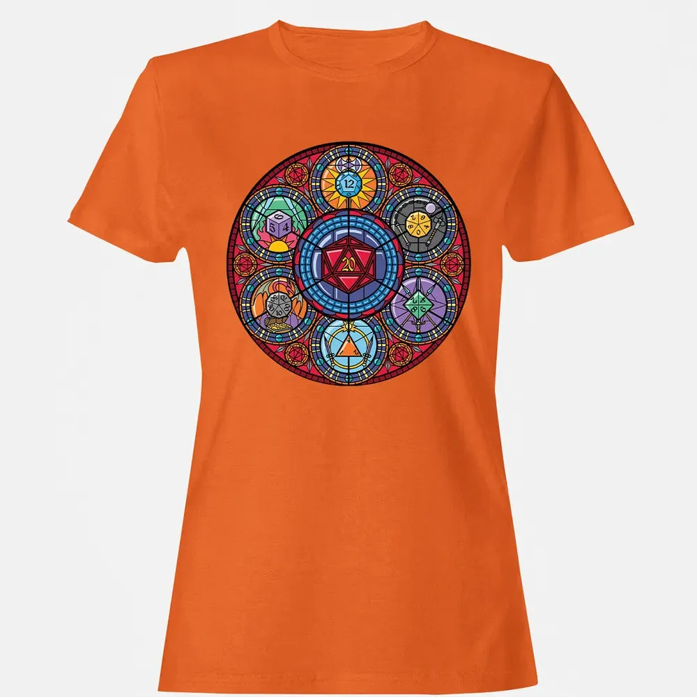 Dices Stained Glass Women's T-shirt - 11