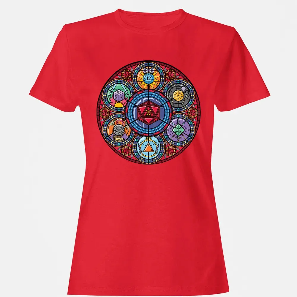 Dices Stained Glass Women's T-shirt - 13