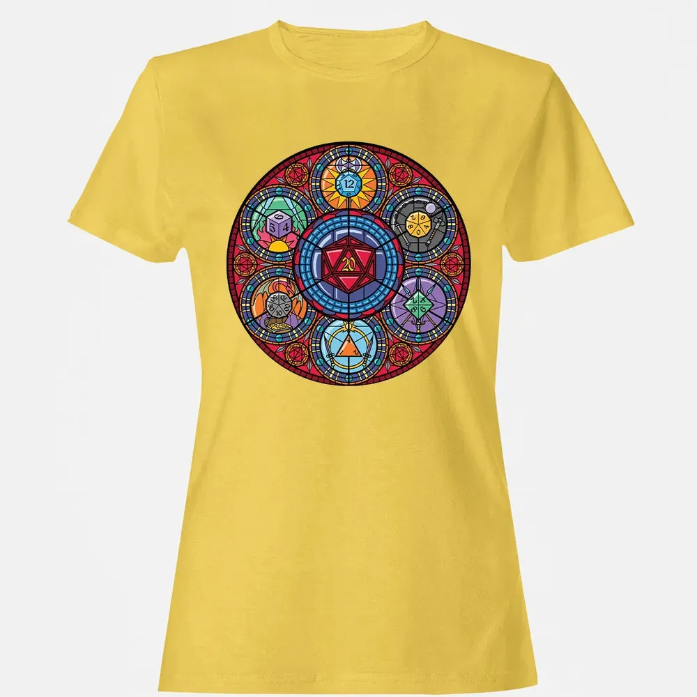 Dices Stained Glass Women's T-shirt - 4